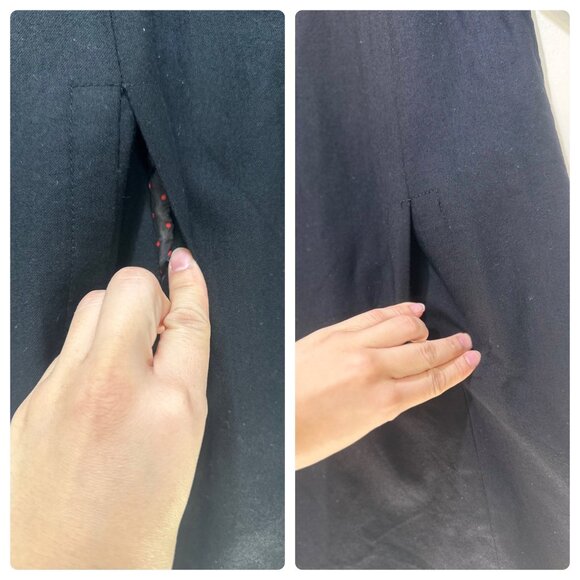 SOLD Vintage J.Crew Wool Sheath Dress Women 6 Black A-Line Lined High Neck - Picture 6 of 16